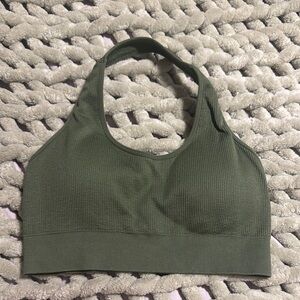 NVGTN Green Sports Bra Halter Neck Intimates